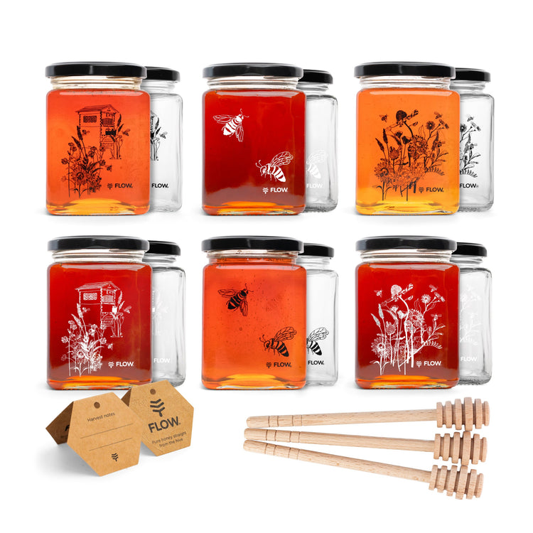 Flow Honey Jar Gift Set
