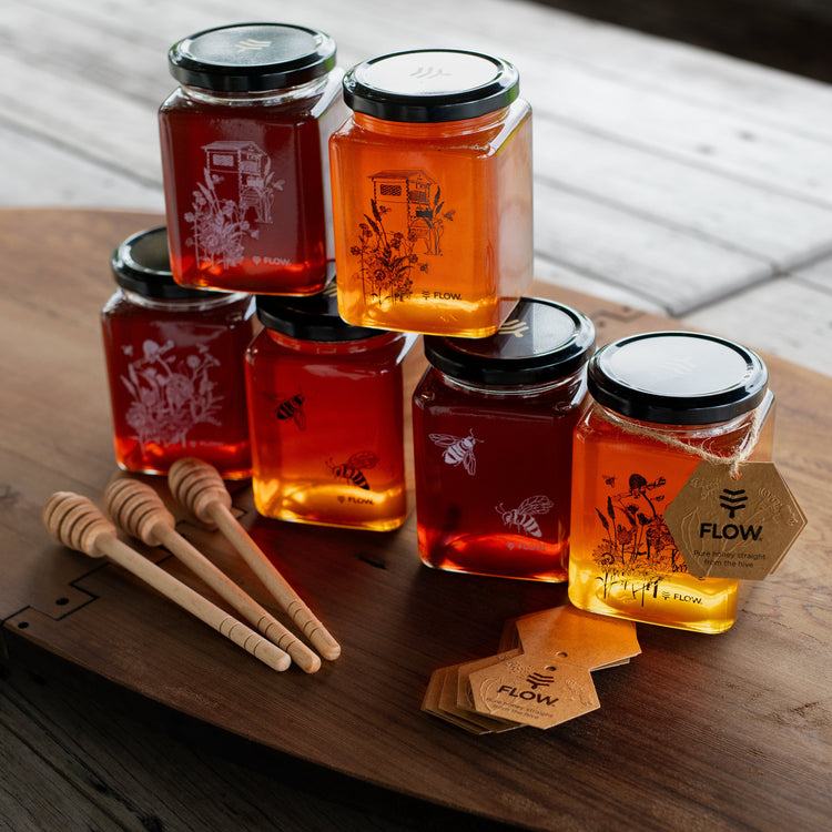 Flow Honey Jar Gift Set