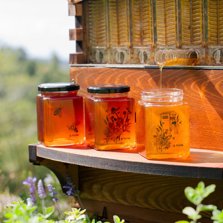 Flow Honey Jar Gift Set