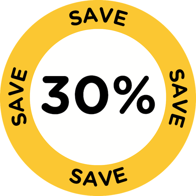 30% Off