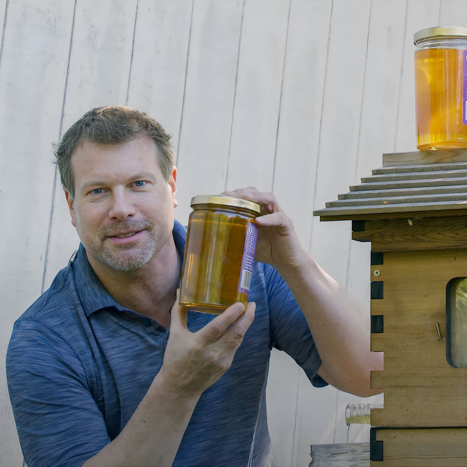 Liquid gold Alaskan honey