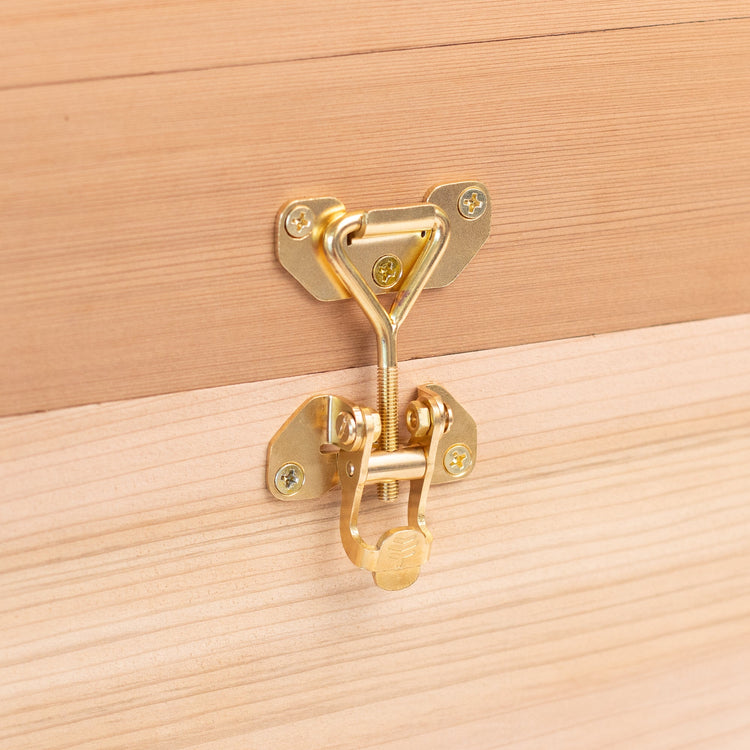 Flow Brass Hive Latches