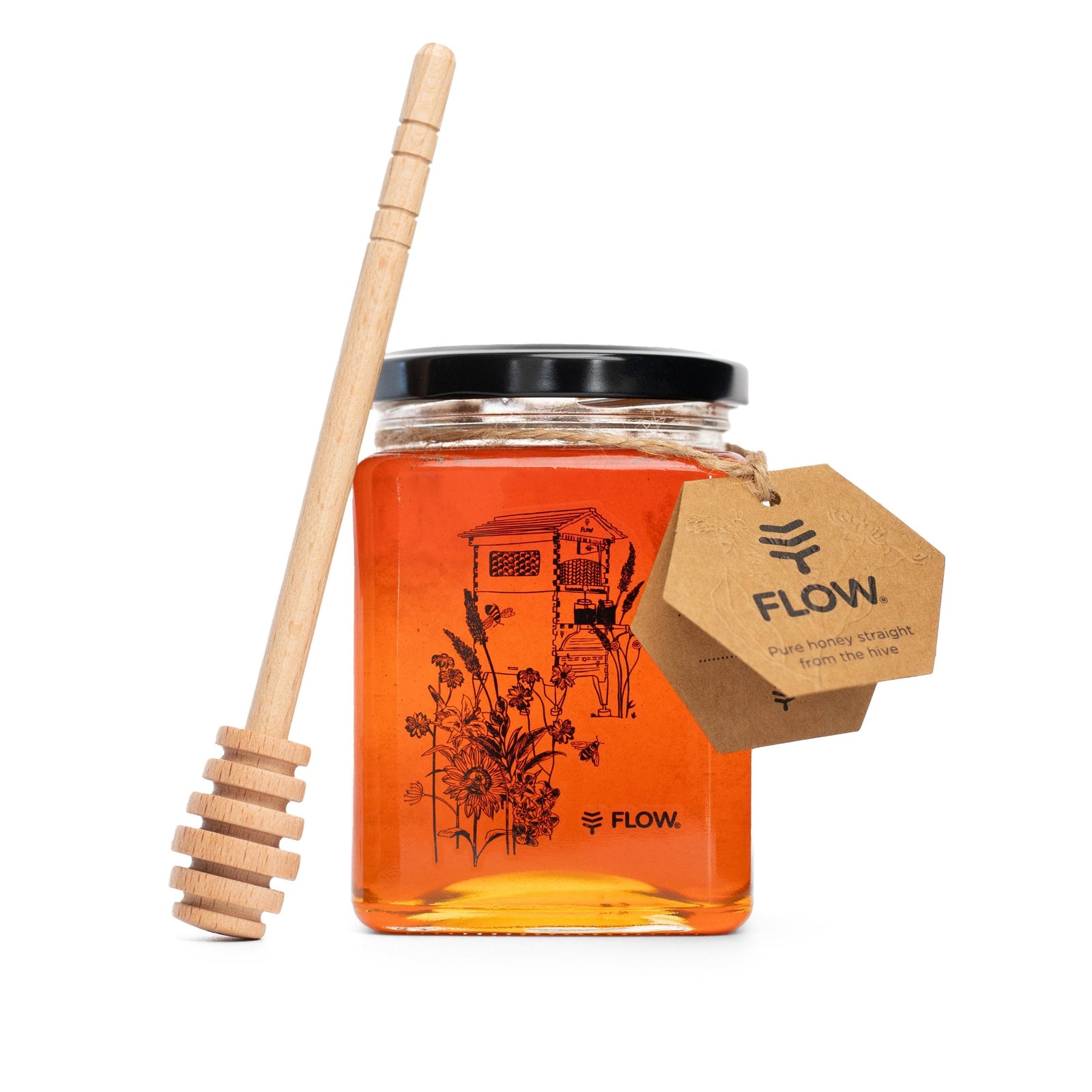 Flow Honey Jar Gift Set