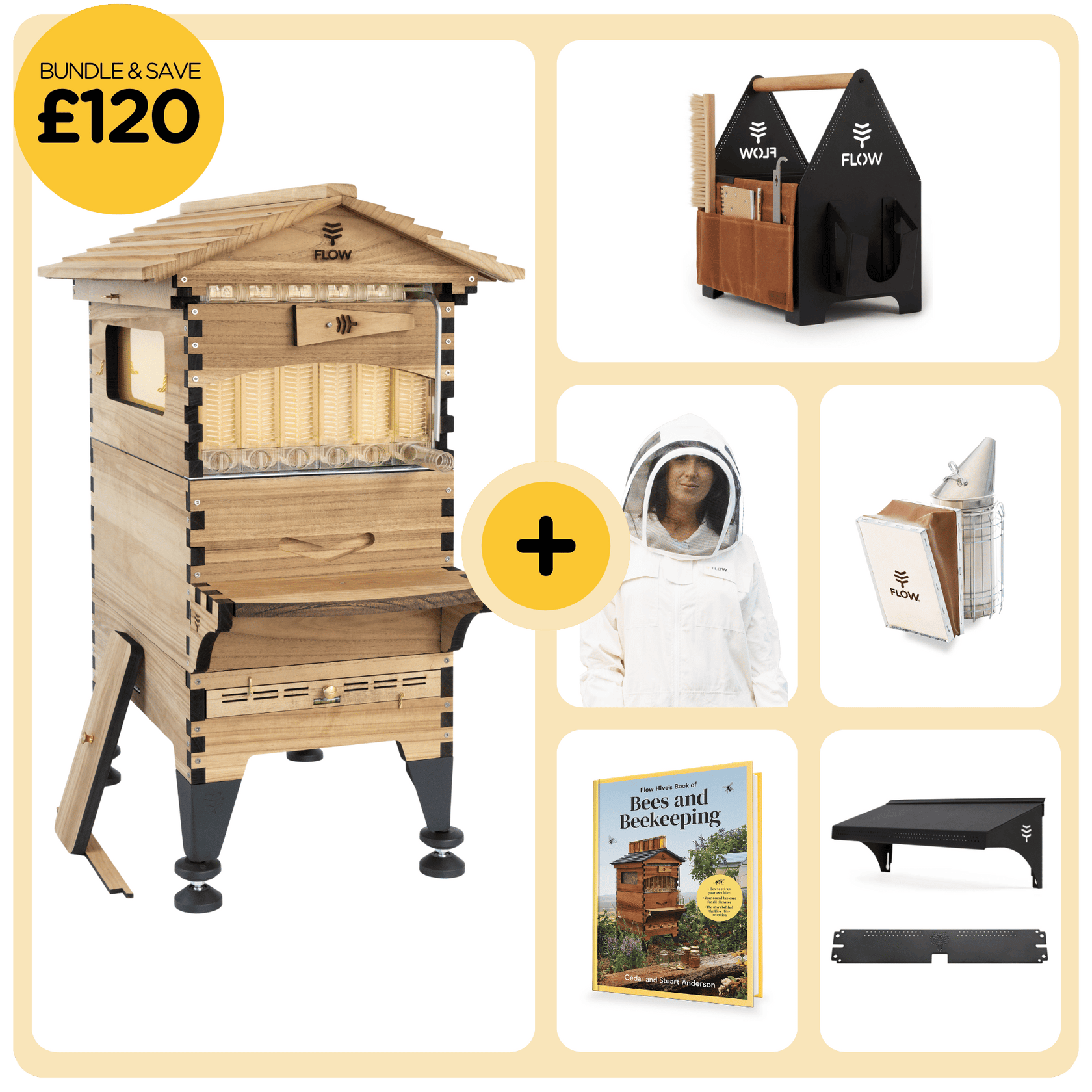 Deluxe Starter Bee Hive Kit for Beginners | Flow Hive - Flow Hive UK